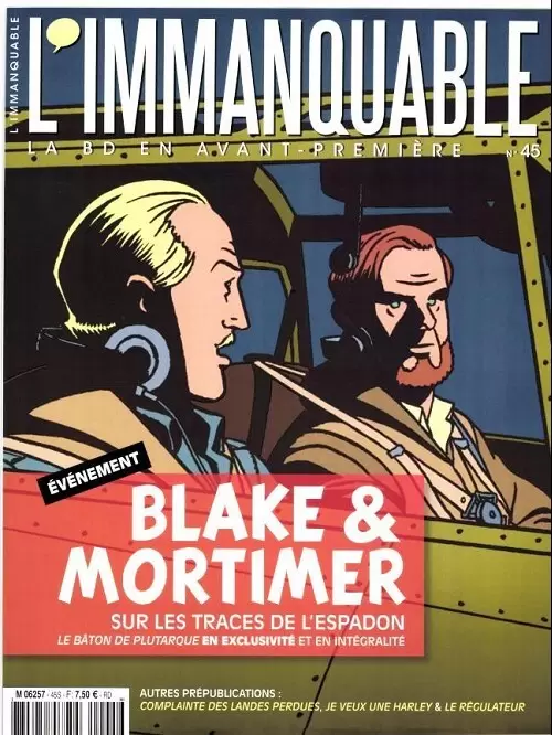 L\' Immanquable - Blake et Mortimer sur les traces de l\'Espadon - Le Bâton de Plutarque en exclusivité et en intégralité