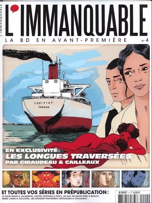 L\' Immanquable - Les longues traversées par Giraudeau et Cailleaux
