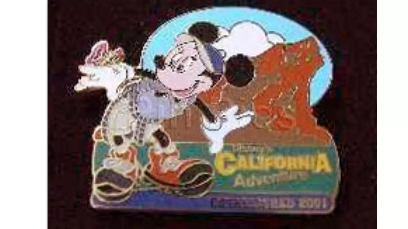 Disney Pins Open Edition - DCA Grizzly Peak with Minnie