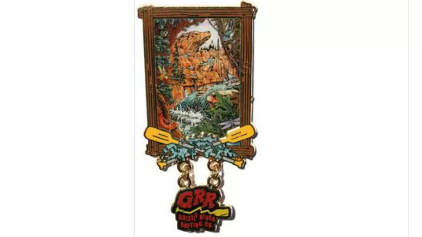 Disney Pins Open Edition - Mickey\'s Pin Festival of Dreams - Wild West Collection - Grizzly River Rafting Co.