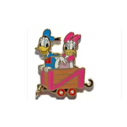 Railroad Surprise Pin Series (Donald & Daisy)