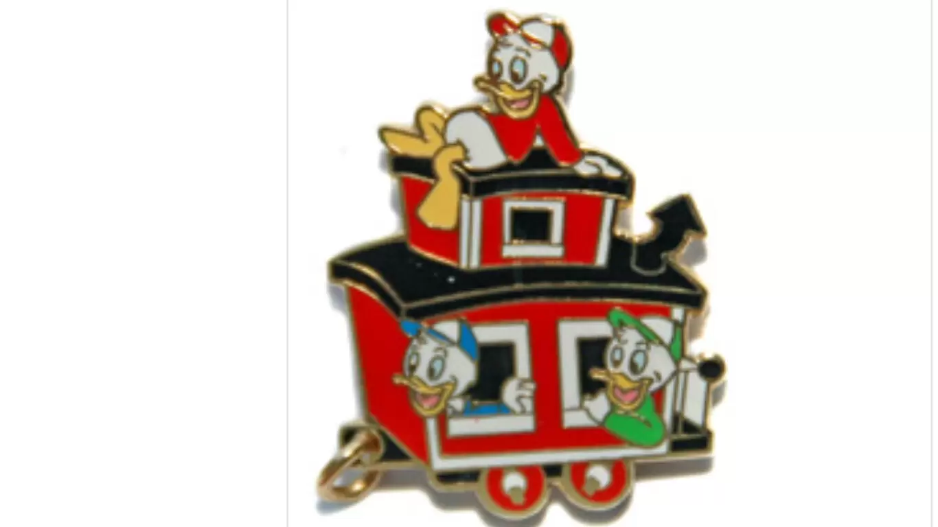 Mickey And Friends Railroad Surprise Pin Series - Railroad Surprise Pin Series (Huey, Dewey and Louie)