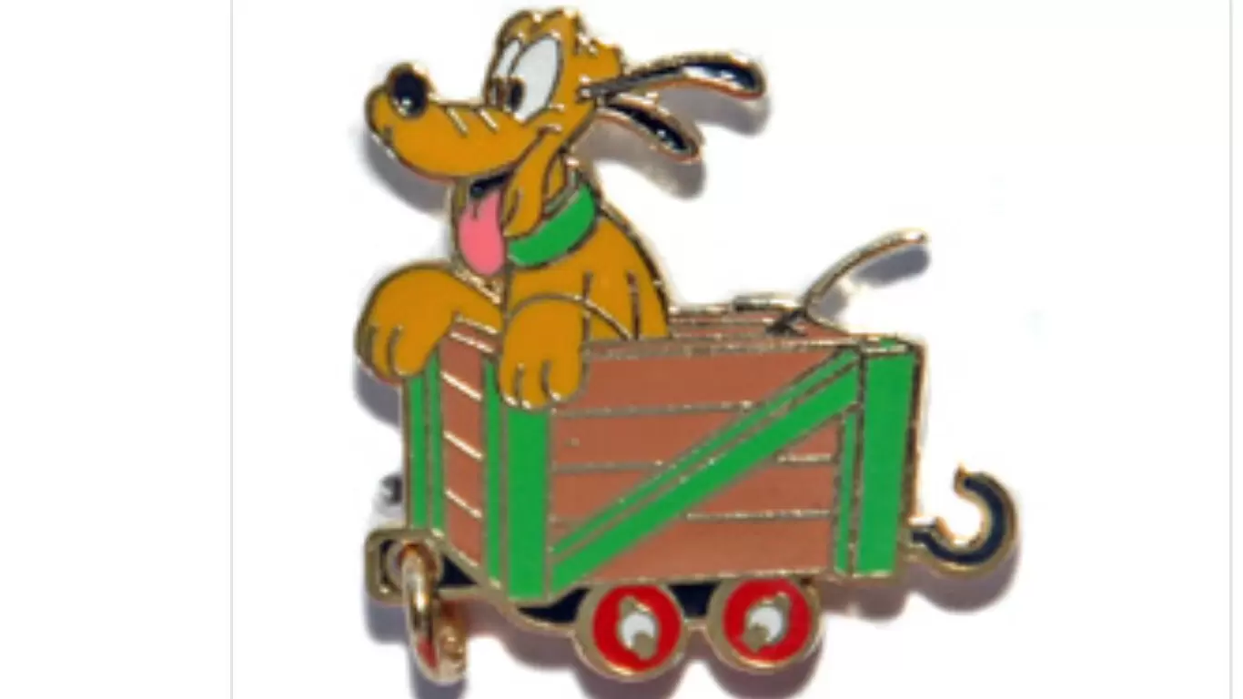Mickey And Friends Railroad Surprise Pin Series - Railroad Surprise Pin Series (Pluto)