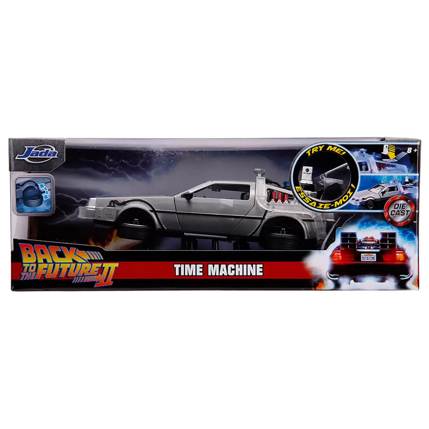 Jada Toys Hollywood Rides - Back To The Future II - Time Machine