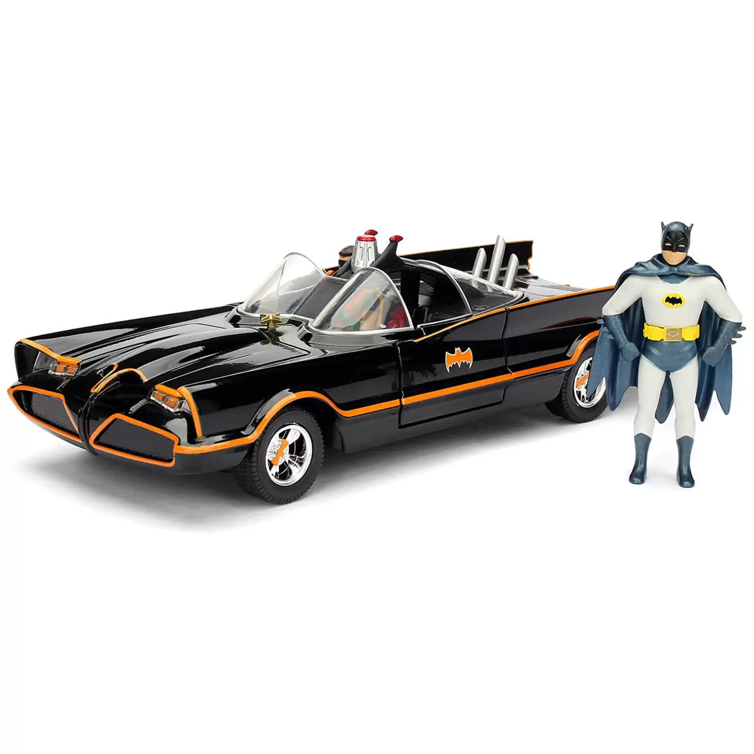 Jada Toys Hollywood Rides - Batman 1966 Classic Batmobile 1:24