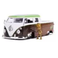 Groot & 1963 Volkswagen Bus Pickup - 1:24 - I am Groot