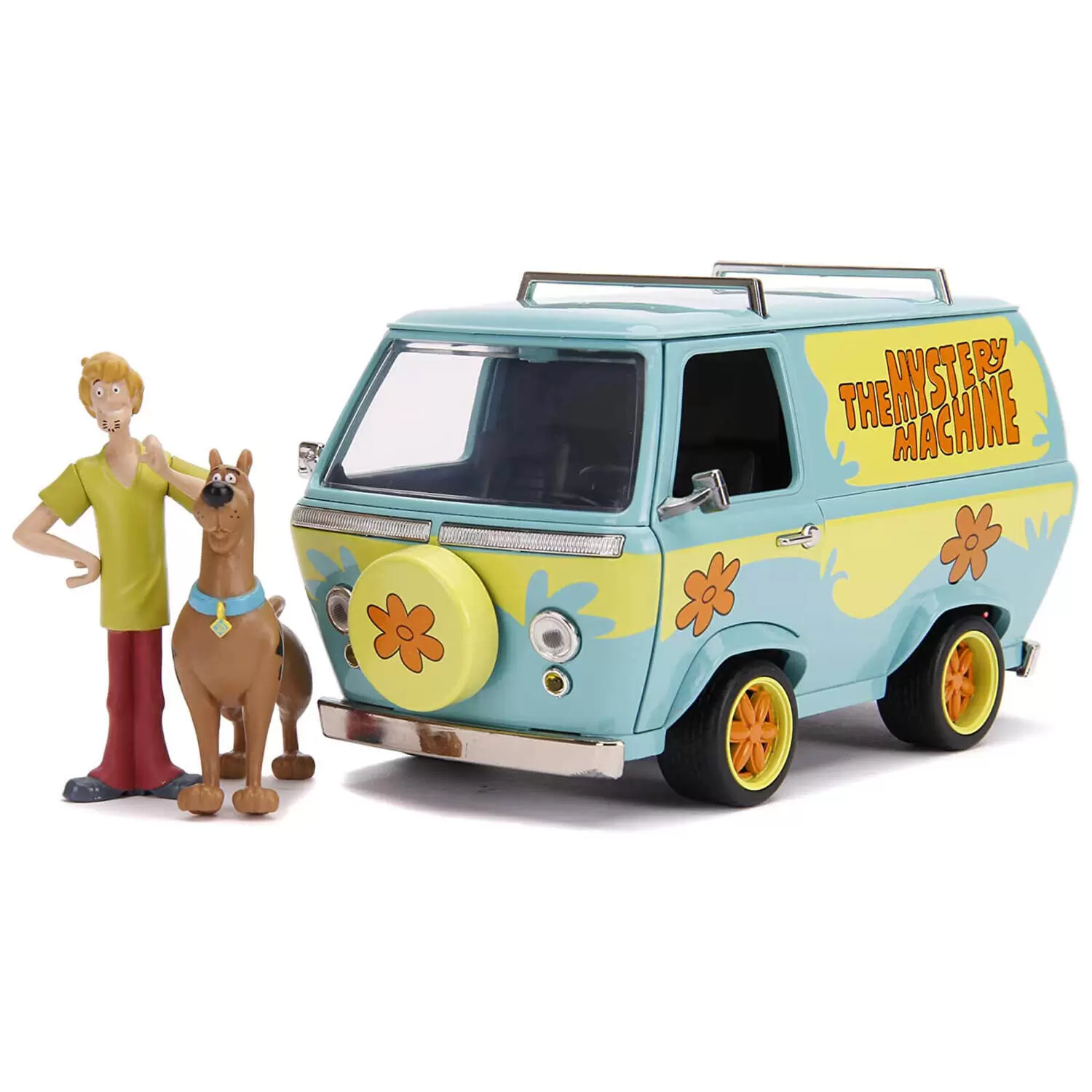 Jada Toys - Mystery Machine with Shaggy & Scooby-Doo 1:24