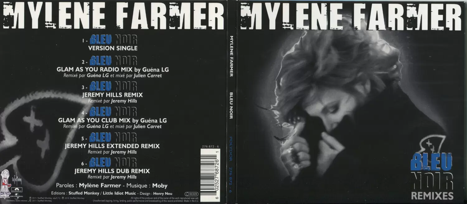 Mylène Farmer - Bleu Noir CD Maxi