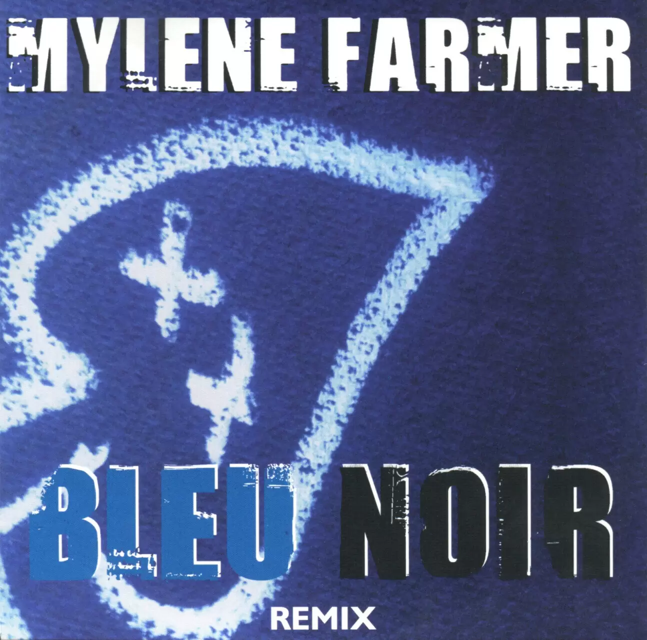 Mylène Farmer - Bleu Noir CD Promo Remix 1