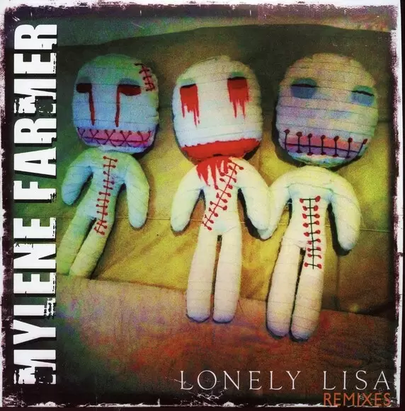Mylène Farmer - Lonely Lisa CD Promo Remixes 1
