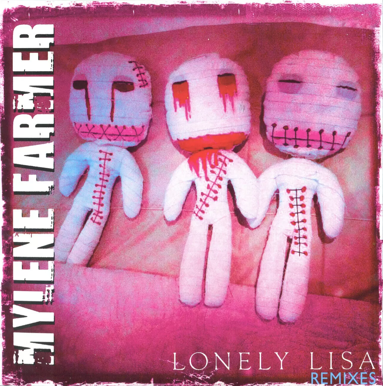 Mylène Farmer - Lonely Lisa CD Promo Remixes 3
