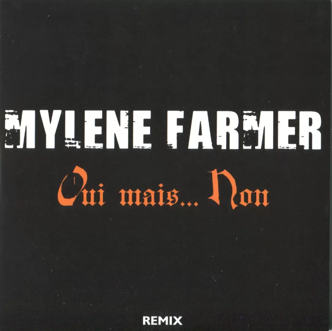 Mylène Farmer - Oui mais... Non CD Promo Remix