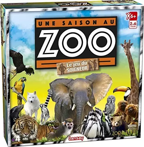 Autres jeux - Une saison au zoo - Le jeu du soigneur