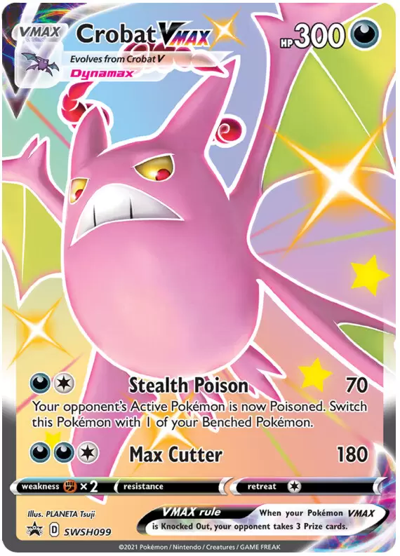 Sword & Shield Promos - Crobat Vmax