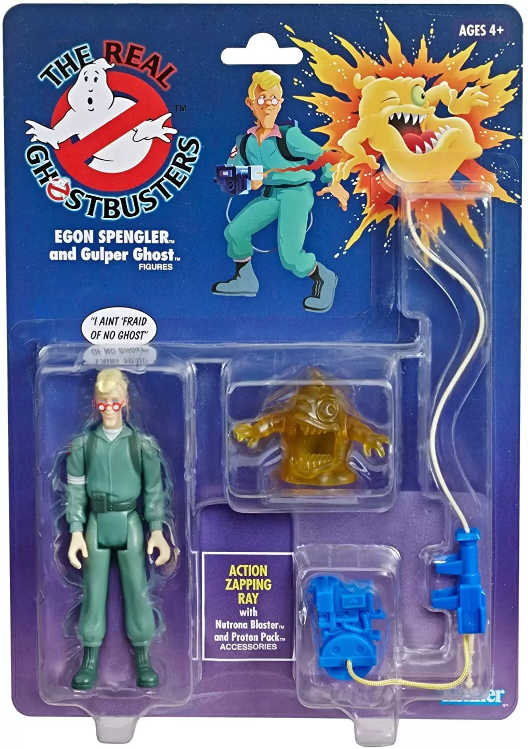 The Real Ghostbusters Retro Collection - Egon Spengler and Gulper Ghost