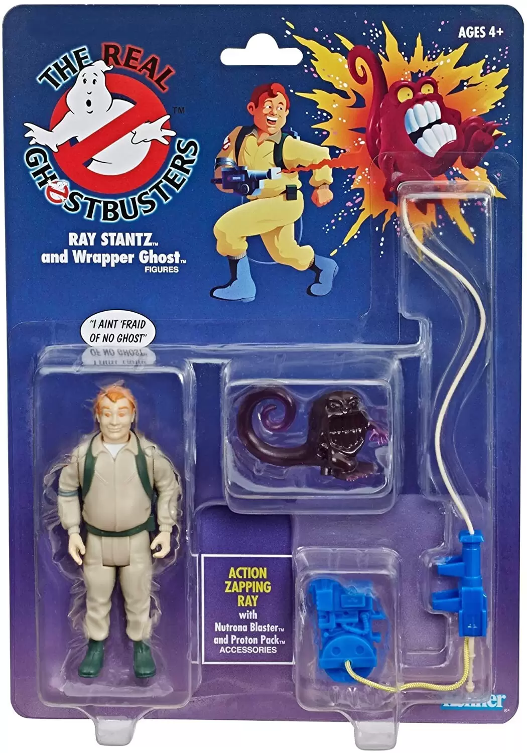 The Real Ghostbusters Retro Collection - Ray Stantz And Wrapper Ghost