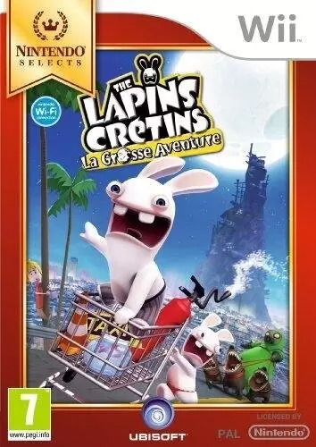 Nintendo Wii Games - Les Lapins Crétins : la grosse aventure - Nintendo Selects