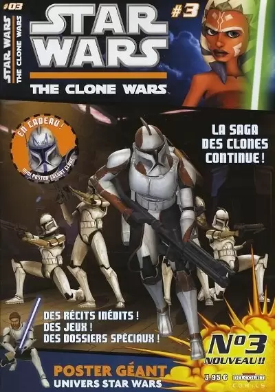 Star Wars - The Clone Wars Magazine - La saga des clones continue !