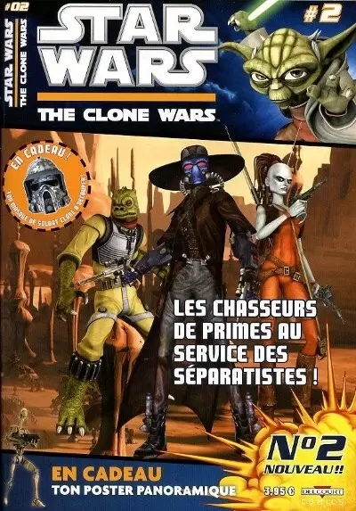 Star Wars - The Clone Wars Magazine - Les chasseurs de primes au service des séparatistes