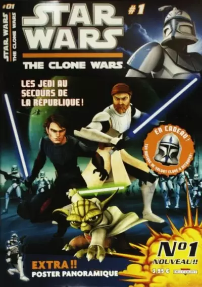 Star Wars - The Clone Wars Magazine - Les Jedi au secours de la République !