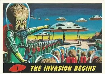 Topps Mars Attacks - The Invasion Begins! - Episode