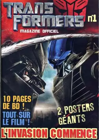 Transformers Magazine Officiel - Transformers Magazine Officiel N° 1