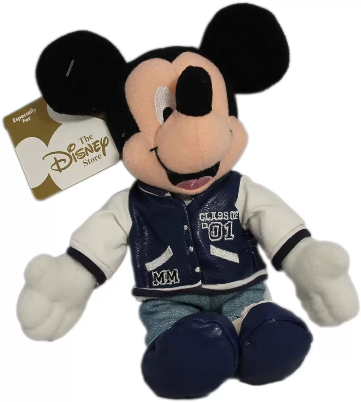 Peluches Disney Store - Mickey And Friends - Hot Stuff High School Letterman Jacket Mickey