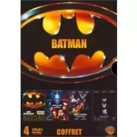 Coffret Batman 4 DVD : L'Intégrale