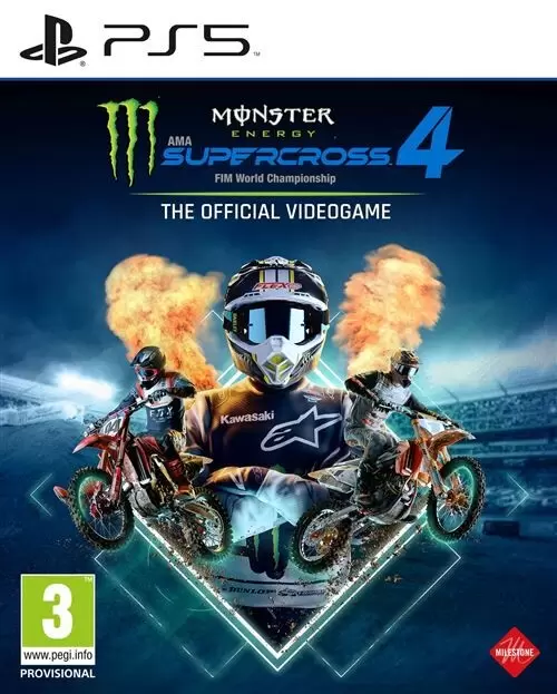 Jeux PS5 - Monster Energy Supercross 4