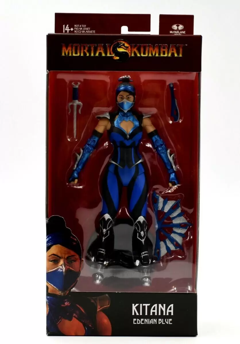 Mortal Kombat 11 - Kitana and Baraka Figures by McFarlane Toys