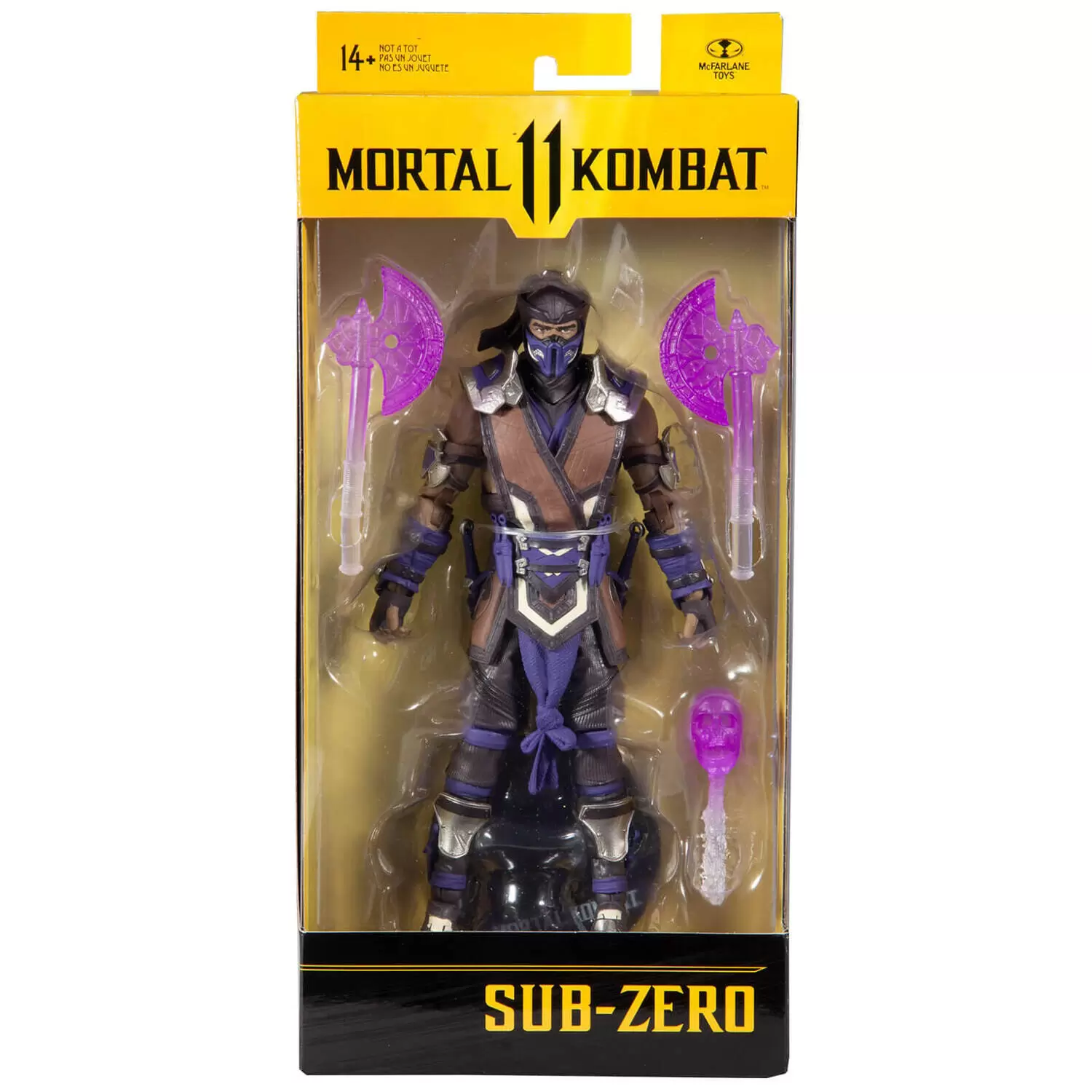 McFarlane Toys Mortal Kombat Sub-Zero vs. Shao Kahn 2 Pack