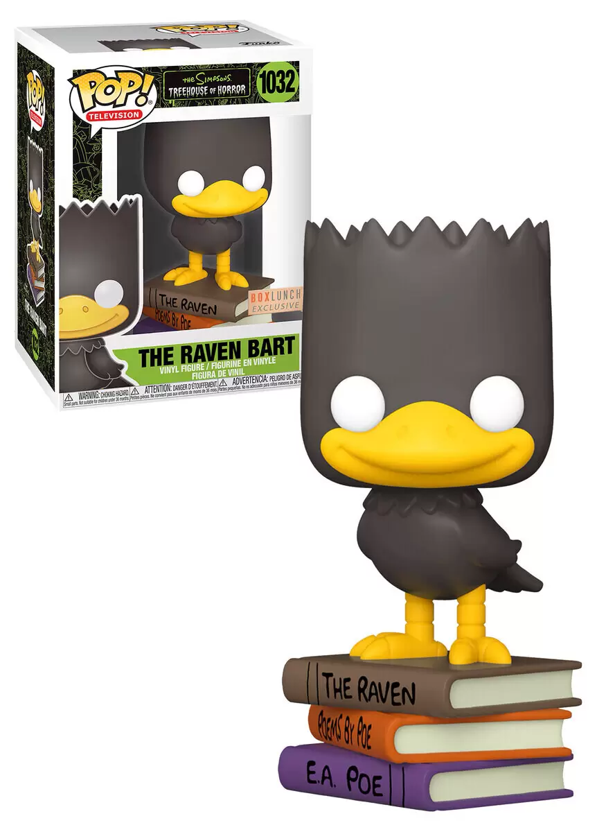 POP! Television - The Simpsons Treehouse of Horror - The Raven Bart