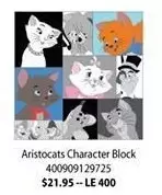 Disney Character Block Pin Set - Character Block - Aristocats