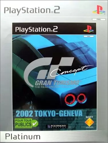 Jeux PS2 - Gran Turismo Concept 2002 Tokyo-Geneva - Platinum