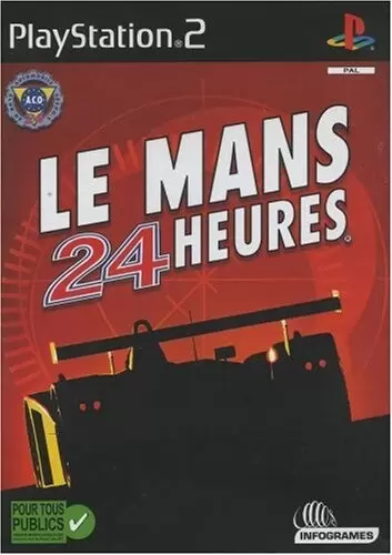 Jeux PS2 - Le Mans - 24 Heures
