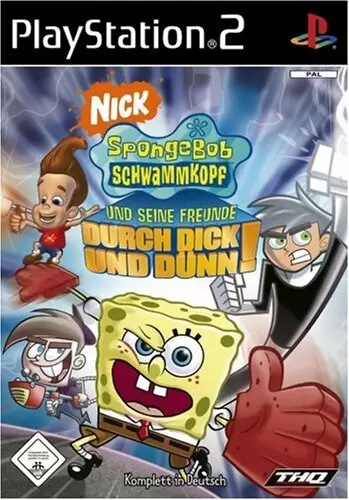 PS2 Games - SpongeBob & Freunde : Durch Dick und Dünn