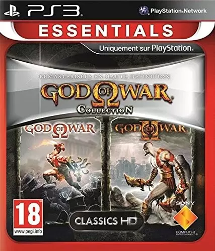 Jeux PS3 - God of War collection - volume I - essentials