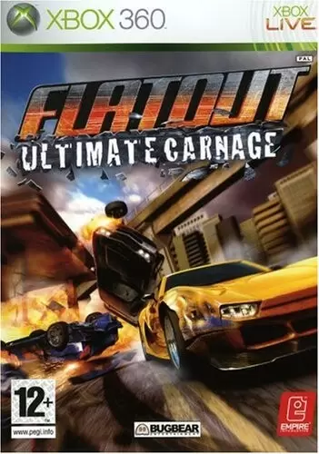 Jeux XBOX 360 - Flat Out Ultimate Carnage