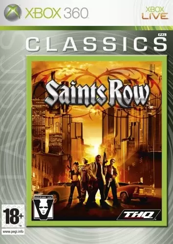 XBOX 360 Games - Saints Row - Classics