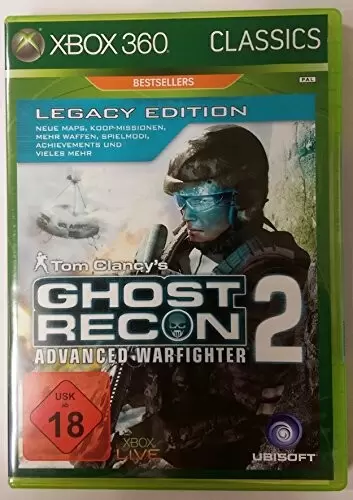 Jeux XBOX 360 - Tom Clancy\'s Ghost Recon Advanced Warfighter 2 Legacy Edtion