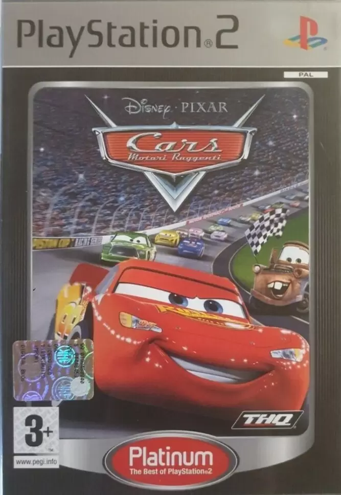 PS2 Games - Cars Platinum