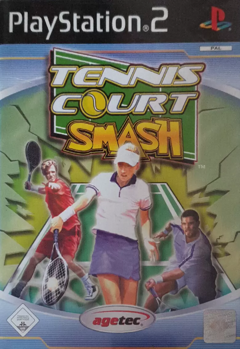 Jeux PS2 - Tennis Court Smash.