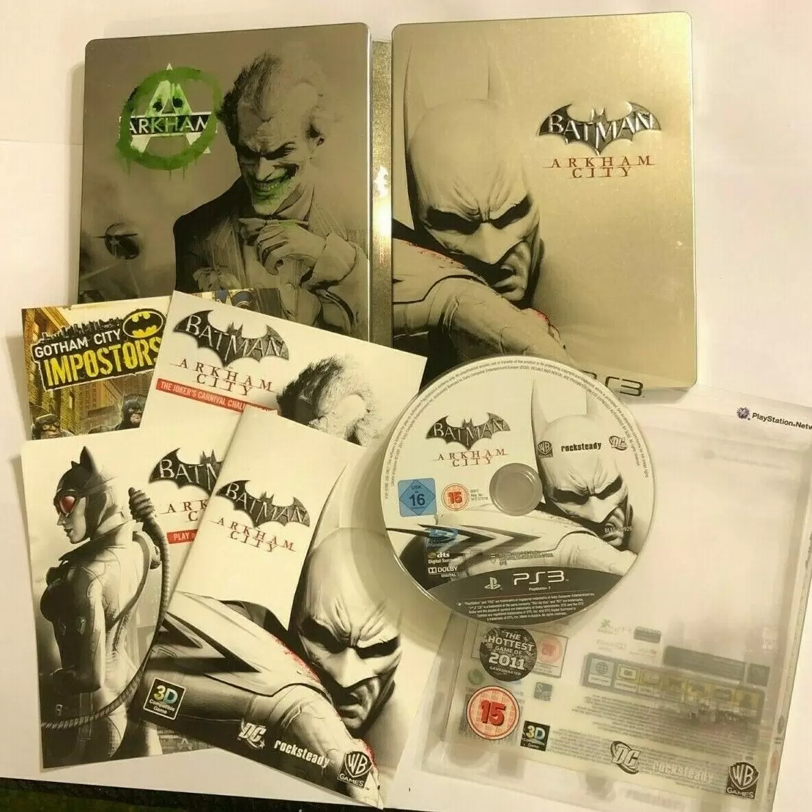 PS3 Games - Batman Arkham City - Steelbook Edition