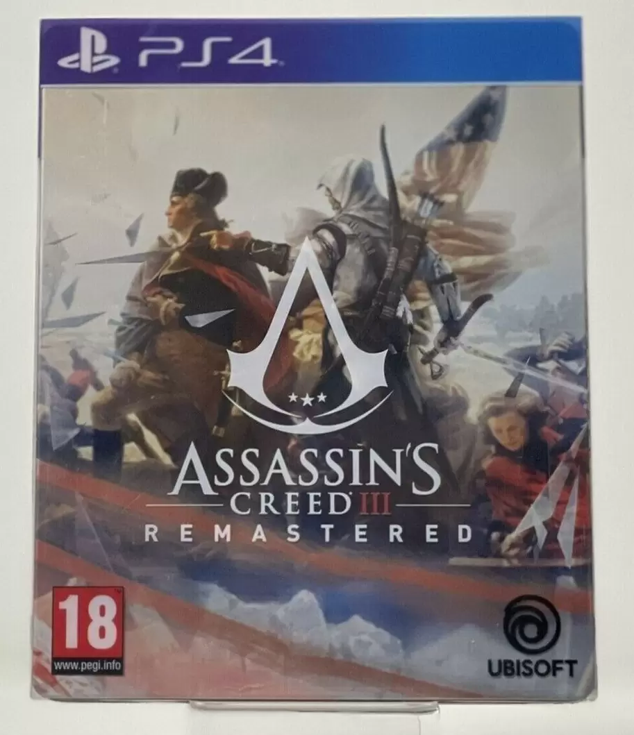 Jeux PS4 - Assassin\'s creed III - Remastered (steelbook)