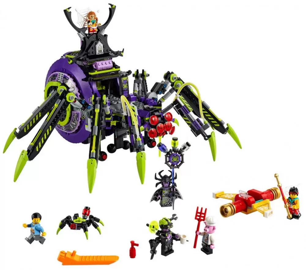 LEGO Monkie Kid - Spider Queen’s Arachnoid Base
