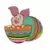 Disney Pins Open Edition - Winnie the Pooh Easter Flair Set - Piglet