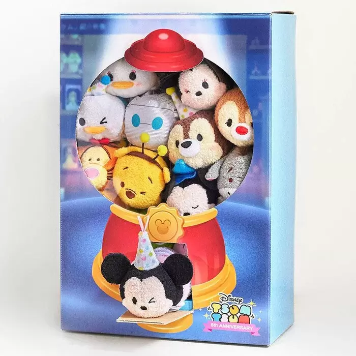 Tsum Tsum Plush Bag And Box Sets - Tsum Tsum 6th Anniversary Box Set