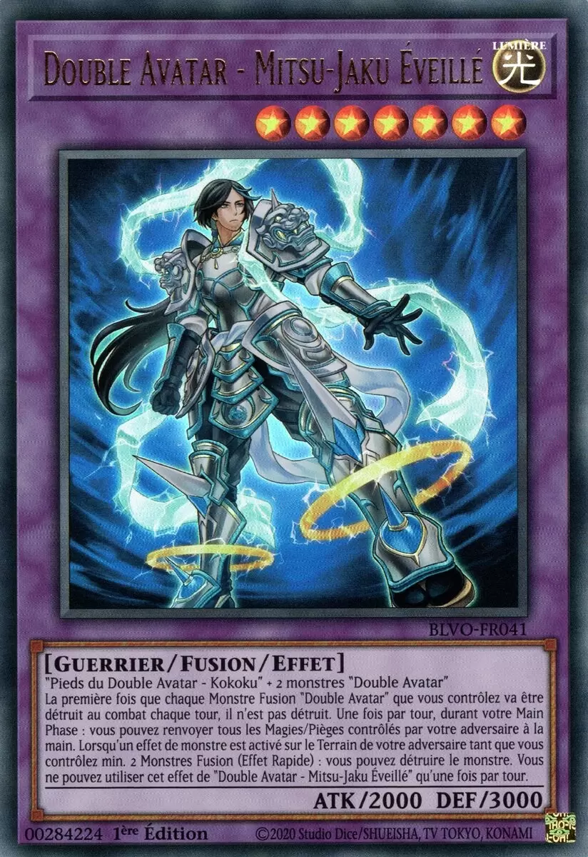 Vortex Embrasé BLVO - Double Avatar - Mitsu-Jaku Éveillé