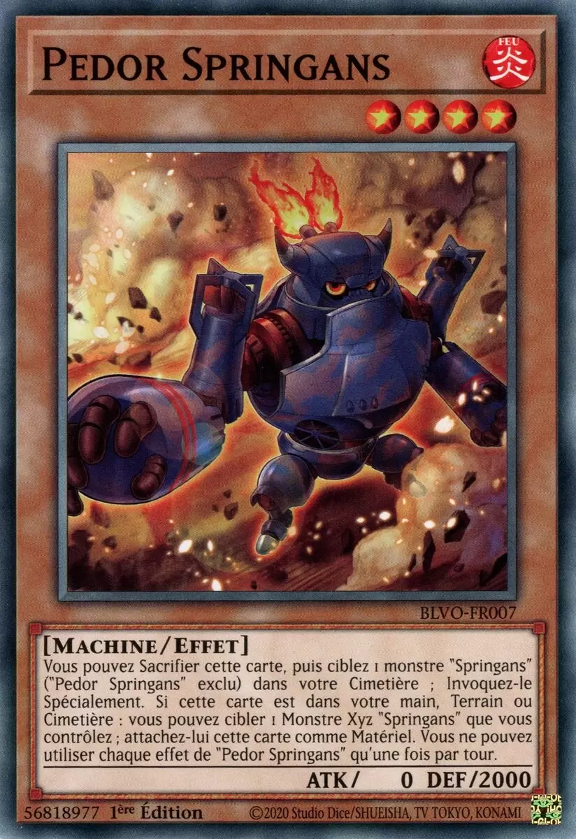 Vortex Embrasé BLVO - Pedor Springans