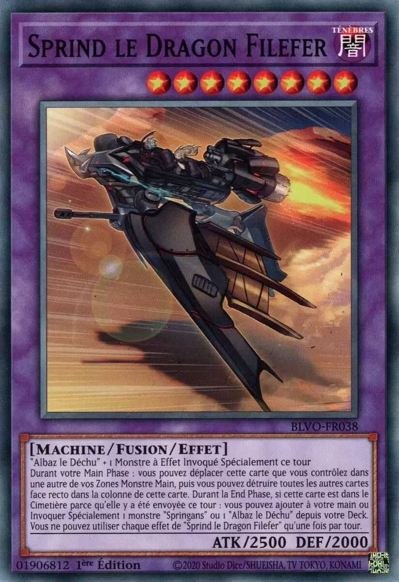 Vortex Embrasé BLVO - Sprind le Dragon Filefer